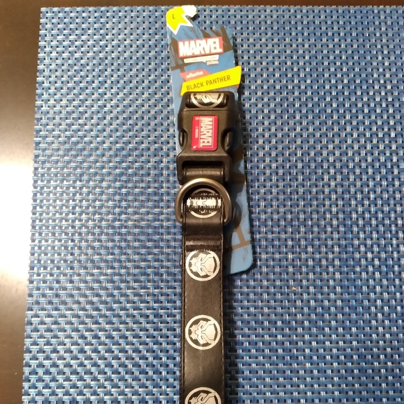 Marvel Black Panther Dog Collar